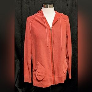 REI Women's Salmon Zip Up Hoodie- XL